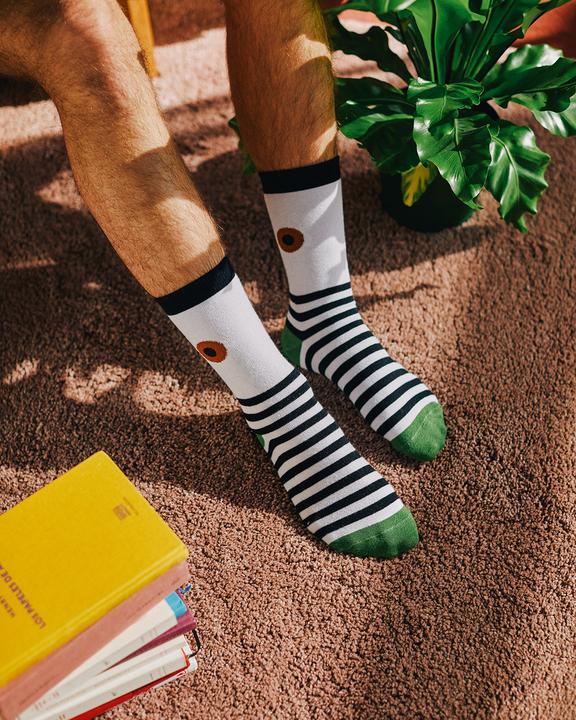 Green, White, Black, Brown