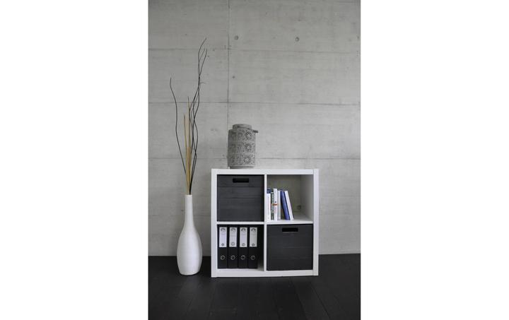 Actual product image Holz Zollhaus Storage Box Vintage Black, 33 x 38 cm (33 cm, 41.38 l)