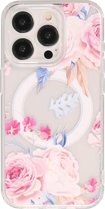 Actual product image PhoneLook Cover Gel Silicone MagSafe Spring Vibes Flowers No. 8 (Apple iPhone 15 Pro Max)