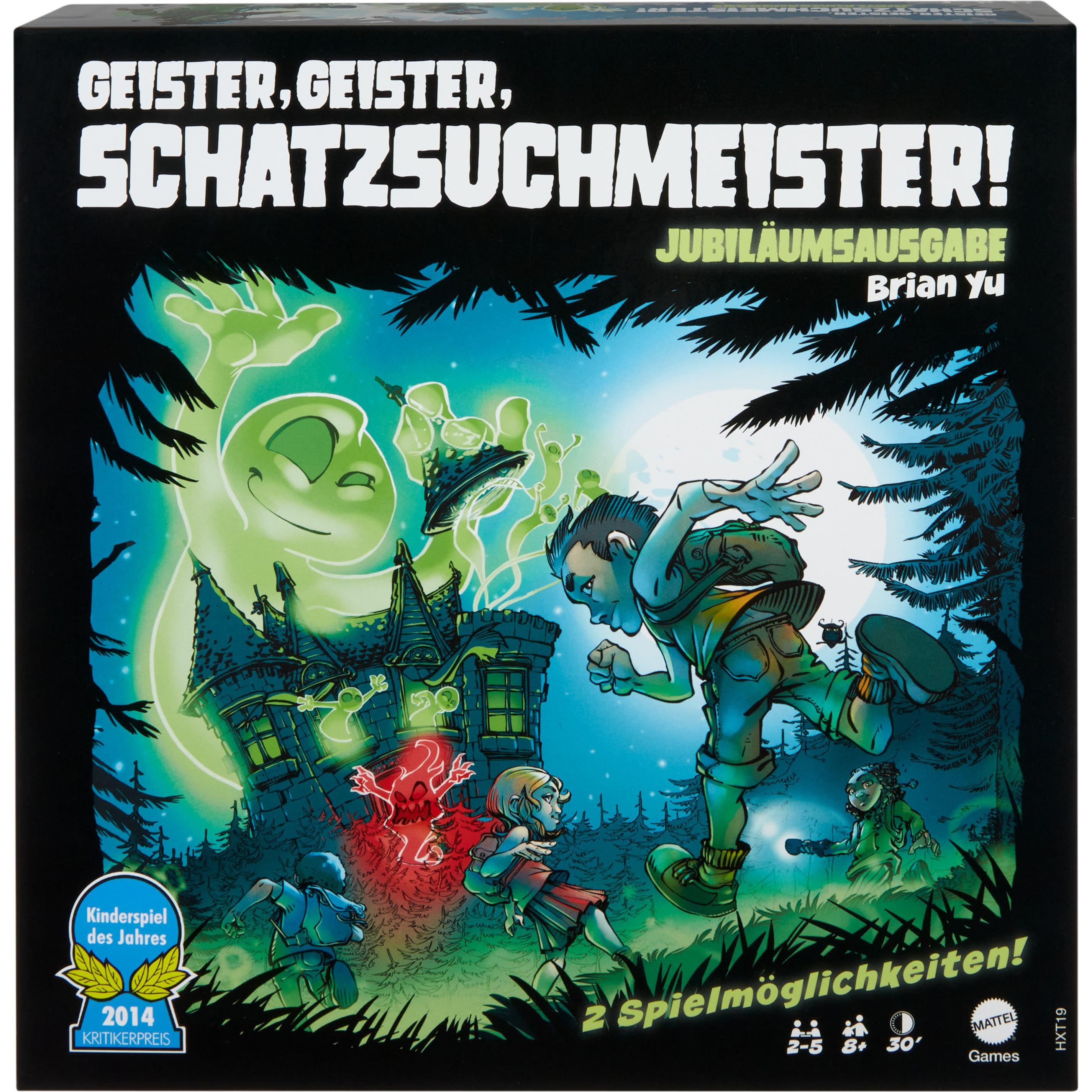Mattel Games Geister, Geister, Schatzsuchmeister (Deutsch, Schweizerdeutsch)