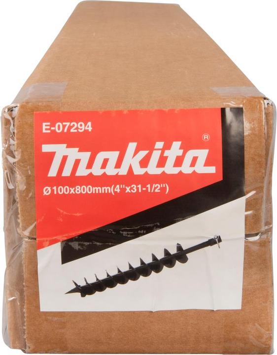 Actual product image Makita E-07294 Ground drill (with pin) ø100x800 (100 millimetres)