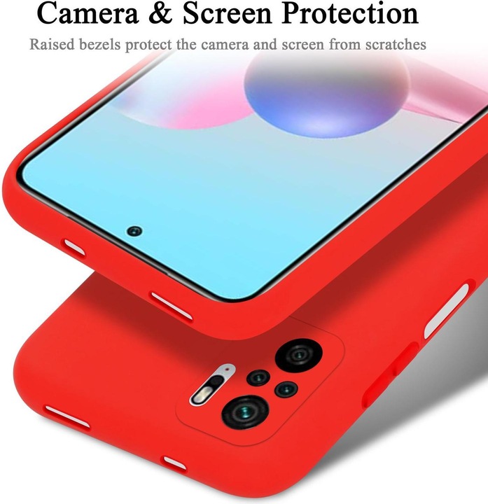 Produktbild Cadorabo TPU Liquid Silicone Case Cover (Xiaomi Redmi Note 10)