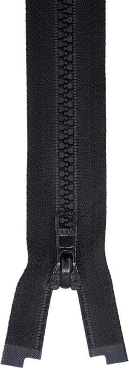 Produktbild YKK Reissverschluss Kunststoffzähnchen teilbar 5mm 65cm 580 schwarz Industrieware (Teilbar, 65 cm)