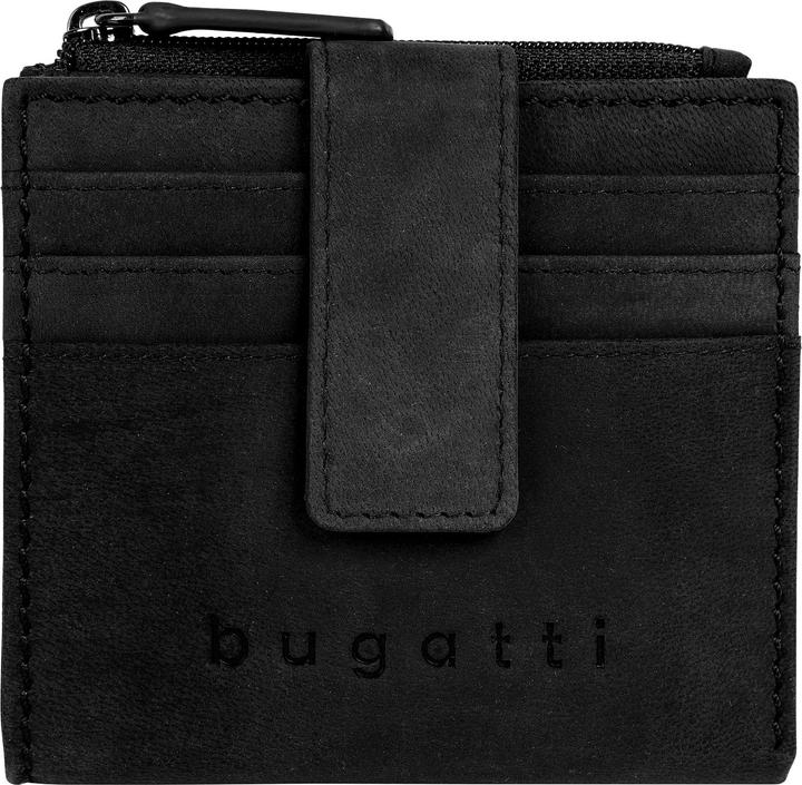 Actual product image Bugatti Luca leather wallet 10 cm