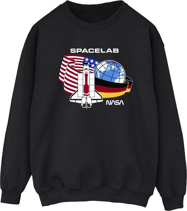 Actual product image Nasa Mens Space Lab Sweatshirt (S)