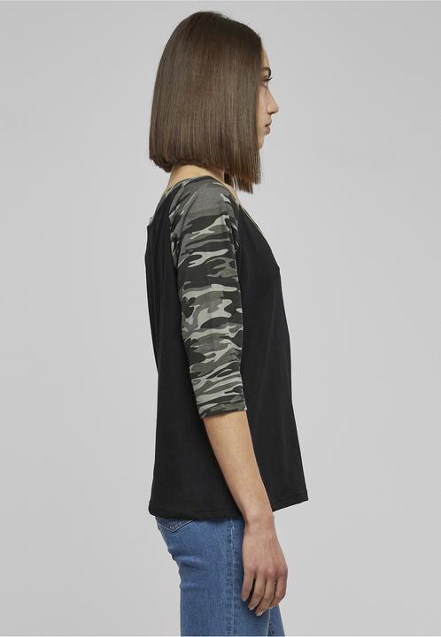 Actual product image Urban Classics Ladies 3/4 Contrast Raglan Tee (XXL)