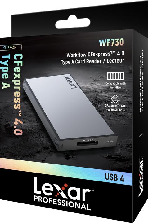 Actual product image Lexar Professional Workflow CFexpress 4.0 Type A Card Reader (USB 4, USB-C)