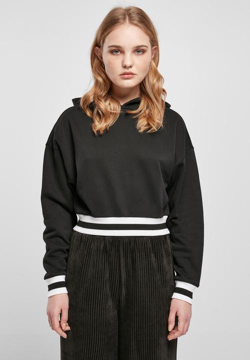 Image du produit Urban Classics Sweat à capuche court collège pour femme (L)
