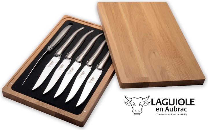 Immagine prodotto Laguiole en Aubrac Coltello da bistecca (6 Pezzo/i, Coltello)