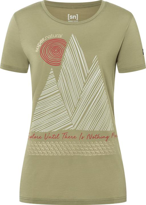 Actual product image Super Natural Women's Étretat Cliffs Tee (L)