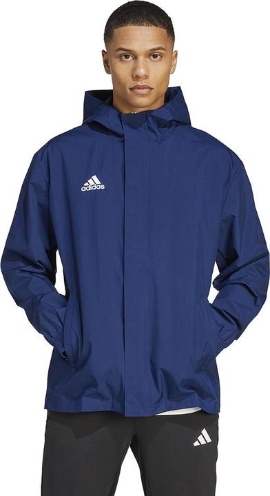 Produktbild adidas Herren Entrada 22 Allwetterjacke Marineblau IK4011 (XL) (XL)