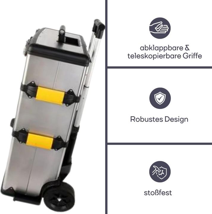 Image du produit Velleman Valise trolley (3 pièces)