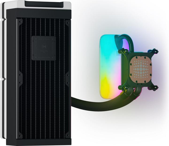 Actual product image Hyte Q60 240mm (black/white)