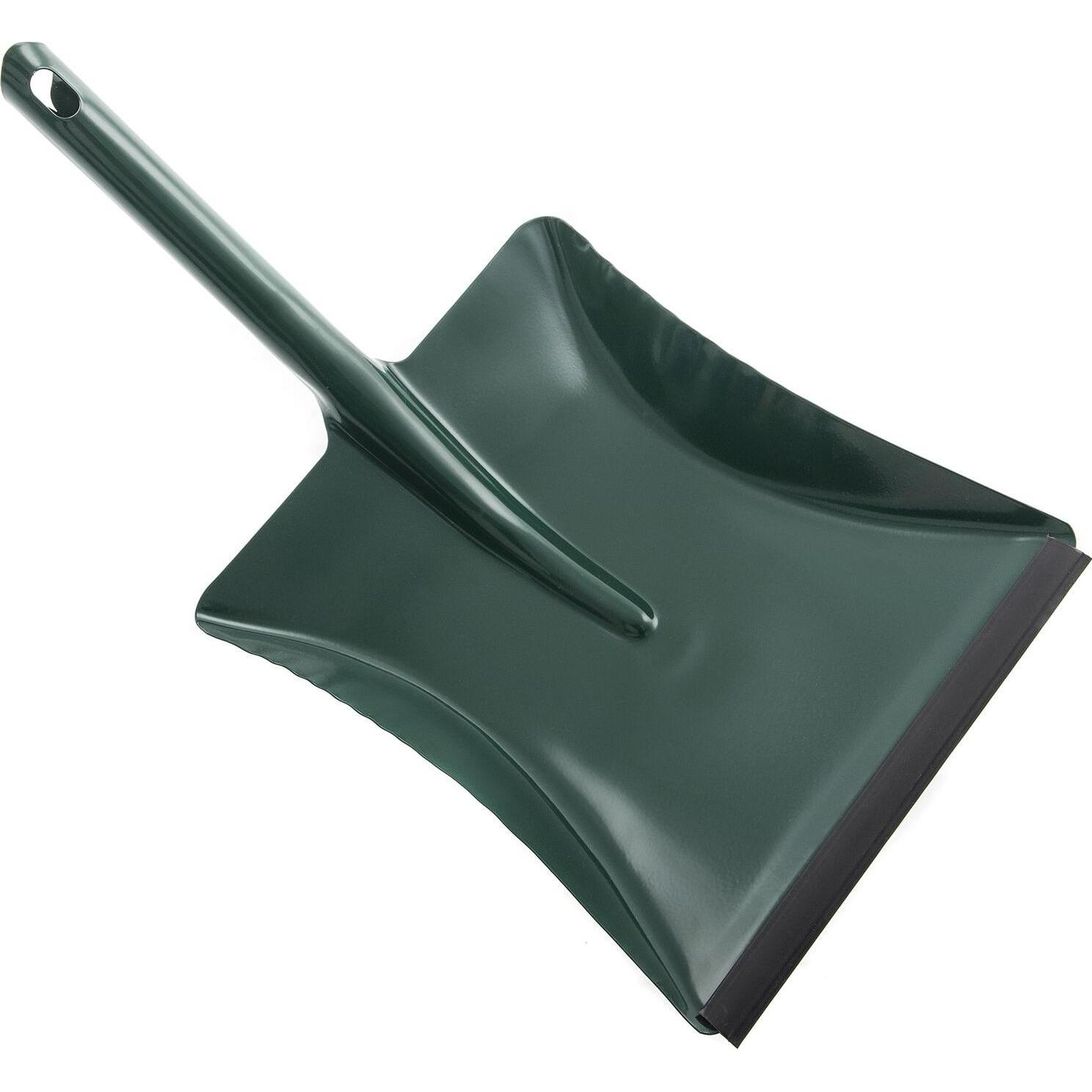 Masta Kehrrichtschaufel aus Stahlblech mit Gummilippe Breite 215 mm, Reinigungsutensil, Mehrfarbig