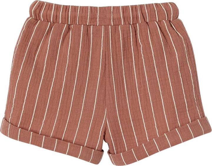 Image du produit Vertbaudet Weiche Baby Musselin-Shorts mit Streifen