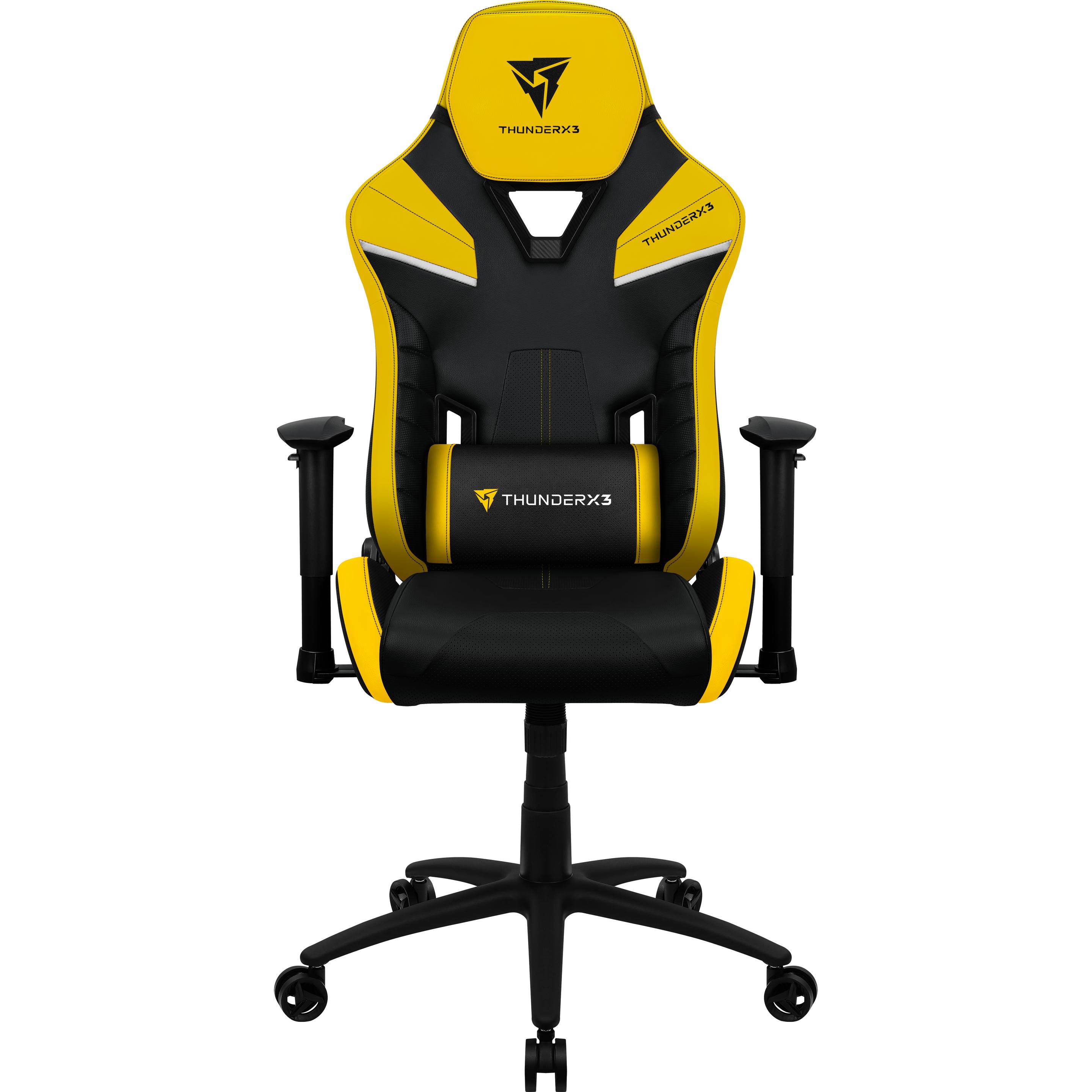 Thunder X3 TC5, Gaming Stuhl, Schwarz, Gelb