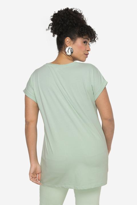 Produktbild Miamoda T-Shirt, oversized, farbiger Print, Rundhals (44)