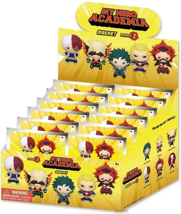 Produktbild Monogram Int. My Hero Academia 3D Magnete Series 2 Display (12) (12 x)