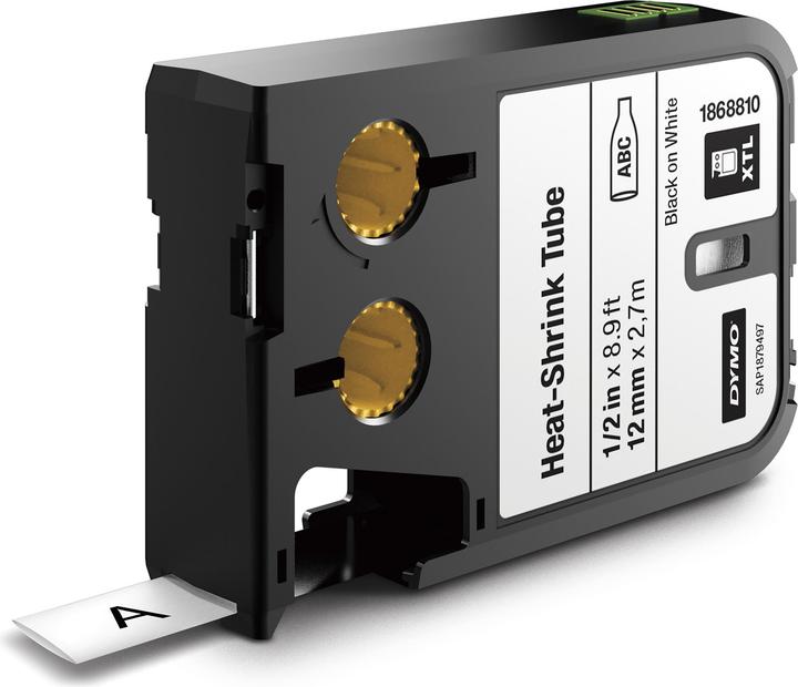 Produktbild Dymo XTL Heissschrumpfschlauch (3.50 cm, Schwarz)