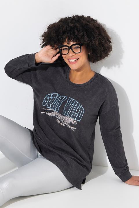 Immagine prodotto Angel of Style Sweatshirt, Loose Fit, verzierter Print (50)