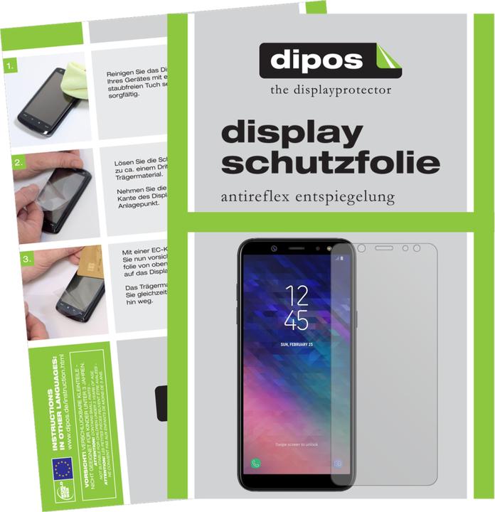 Actual product image Dipos Screen Protector Anti-Glare (2 pcs., Samsung Galaxy A6)