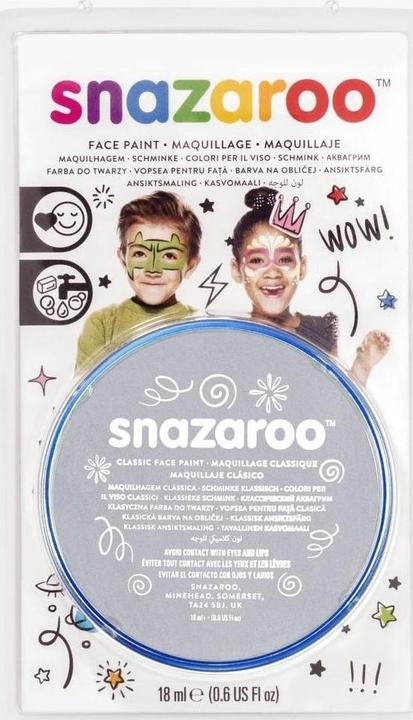 Produktbild Snazaroo Schminkfarbe Blister 18 ml, Hellgrau