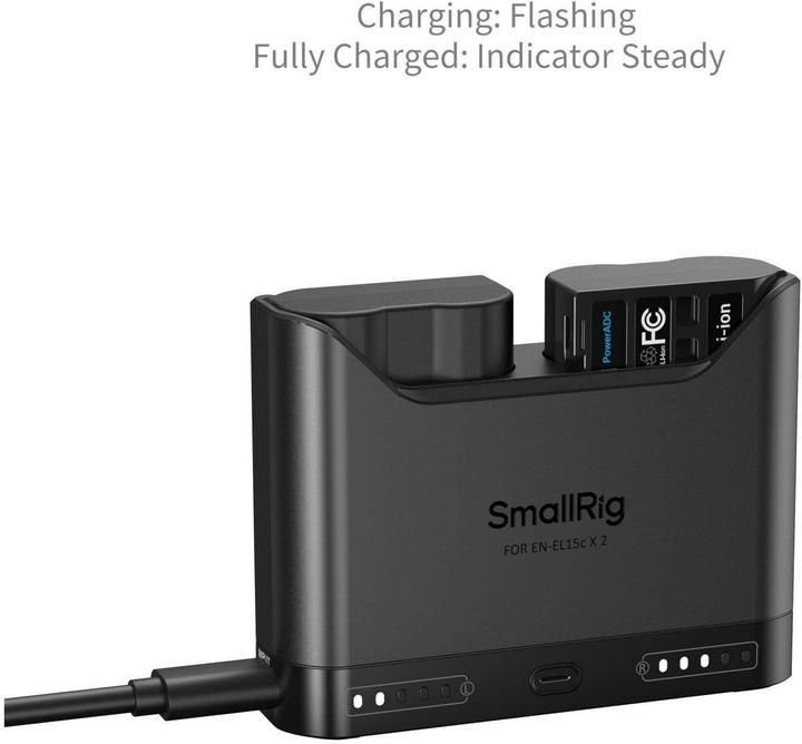 Produktbild SmallRig Turbo Charging Kit for EN-EL15c (Kamera Akku, Kamera Akku Ladegerät)