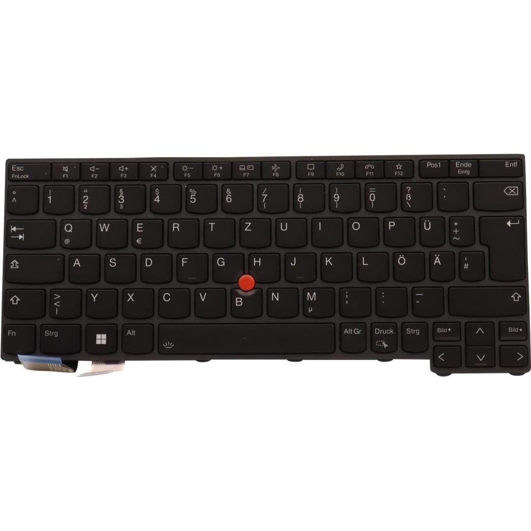 Lenovo NB KYB SER2 KBD BK-BL,LTN,GER, Notebook Ersatzteile, Schwarz