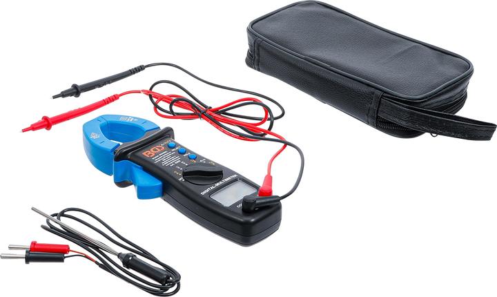 Produktbild BGS Digital-Multimeter mit Zange für Gleich- und Wechselstrom (CAT II)