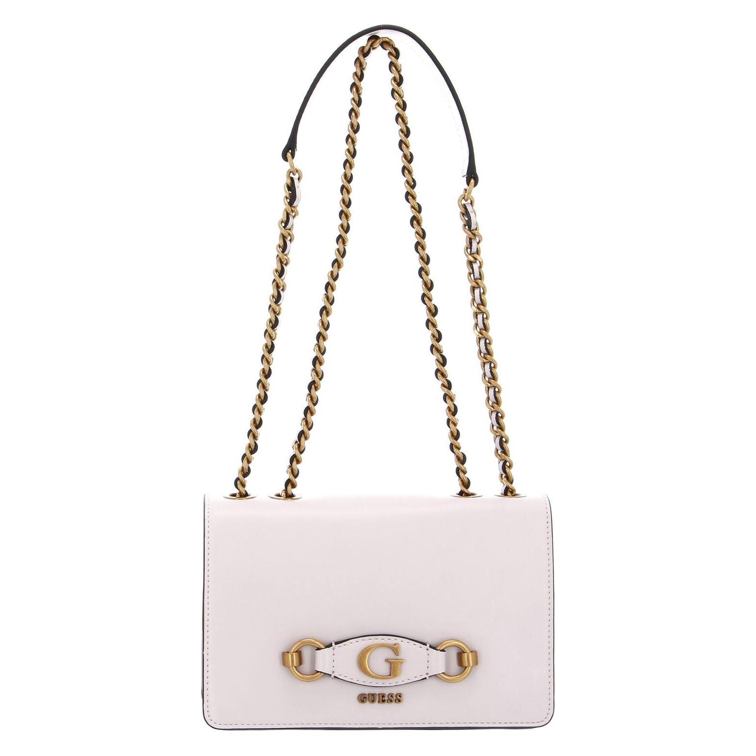 Guess, Damen, Handtasche, Izzy Convertible Xbody Flap, Beige