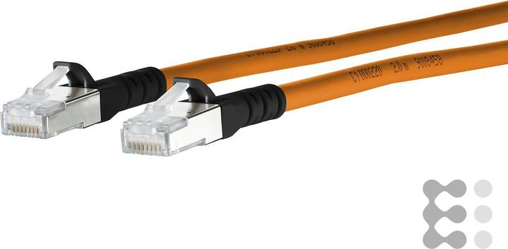 Produktbild Metz Connect 1308451001-E Netzwerkkabel 1 m Cat6a SF/UTP (S-FTP) Orange (S/FTP, CAT6a, 1 m)