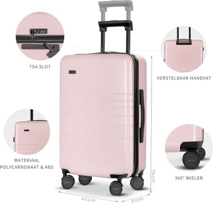 Actual product image Eternitive Rollkoffer E3 (98 l)