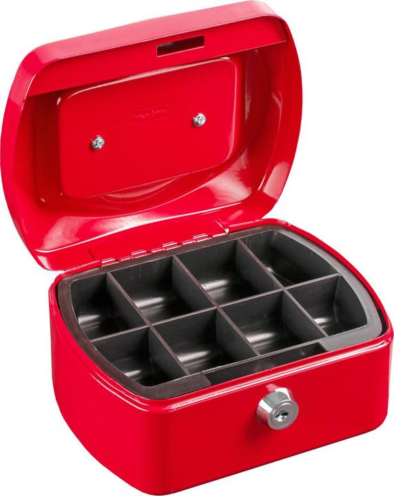 Productafbeelding Idena Geldkistje 6" 155x120x90mm, rood
