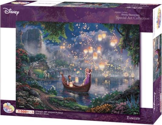 Actual product image Disney Rapunzel Stained Glass Puzzle 500 pieces (500 pieces)