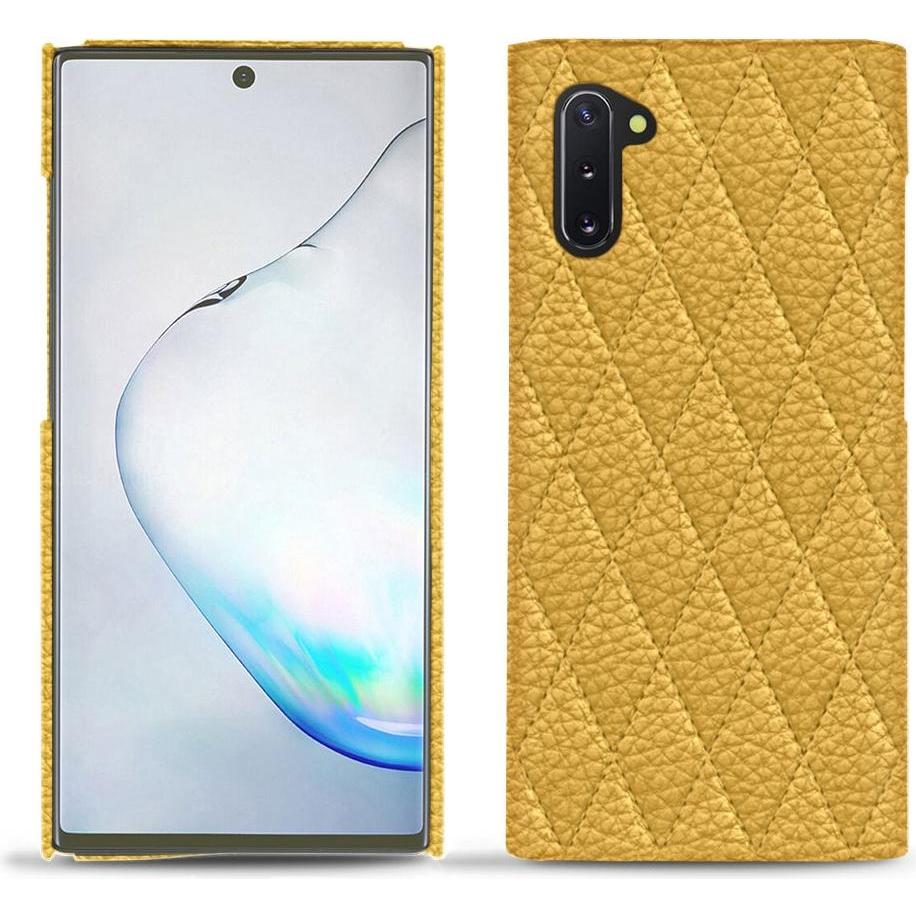 Noreve Lederschutzhülle (Samsung Galaxy Note 10), Smartphone Hülle, Orange