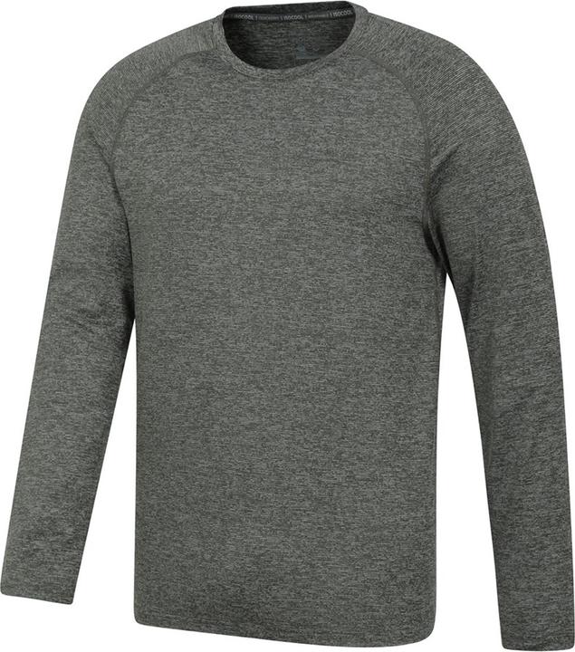 Actual product image Mountain Warehouse Mens Stripe IsoCool Base Layer Top (XXS)