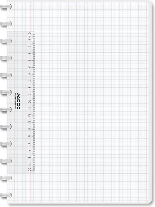 Image du produit Adoc Cahier Pap-Ex Iceline (A4, Quadrillé)