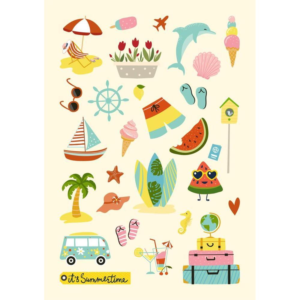 Thumbnail - Ars Edition, Sticker, Feriensticker