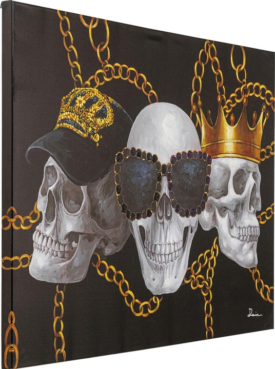 Produktbild Kare Design Leinwandbild Skull Gang 90x120 (120 x 120 cm)