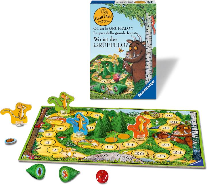 Produktbild Ravensburger Wo ist der Grüffelo? (Deutsch, Französisch, Italienisch)