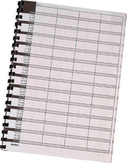 Actual product image Sibel Appointment book