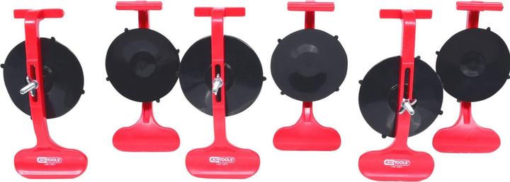 Image du produit KS Tools Kit de ventouses de montage pour moulures, 6 pièces, Ã˜ 85mm