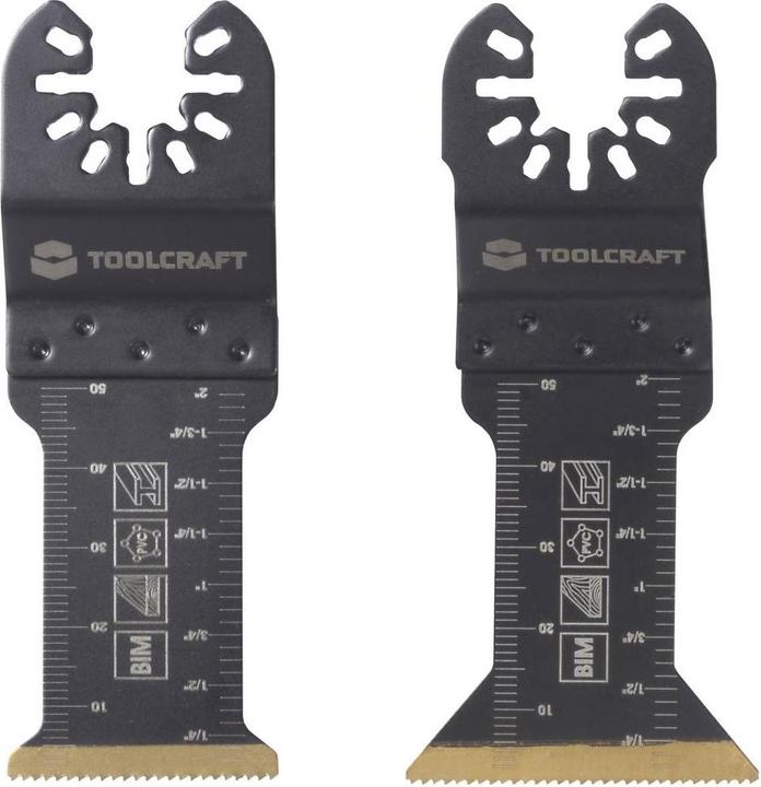 Image du produit Toolcraft TO-10283862 Bimetall Multifunktionswerkzeug-Zubehör-Set 3 Set