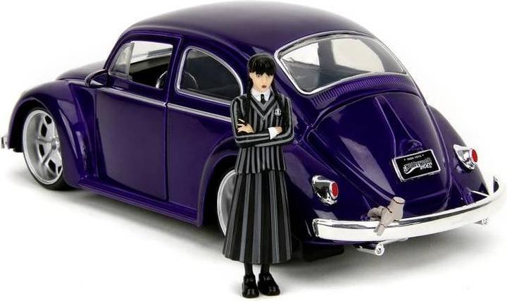 Actual product image Jada Wednesday Volkswagen Beetle 1:24