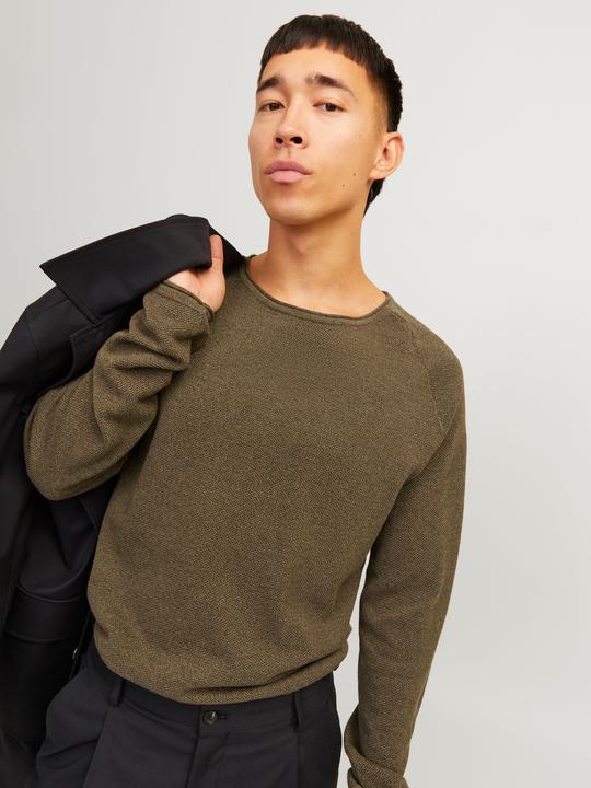 Produktbild Jack & Jones Plain Knitted pullover Strickpullover mit Rundhals (S)