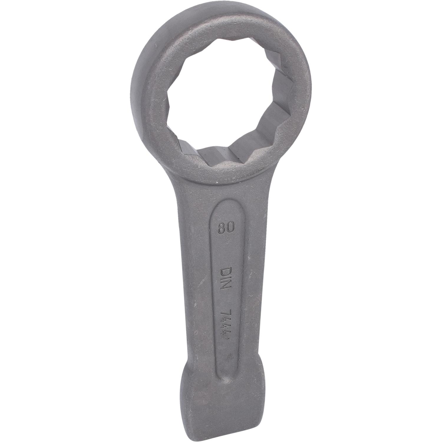 KS Tools, Schraubenschlüssel, Schlag-Ringschlüssel, 12-Kant, metrisch, 80 mm (80 mm)