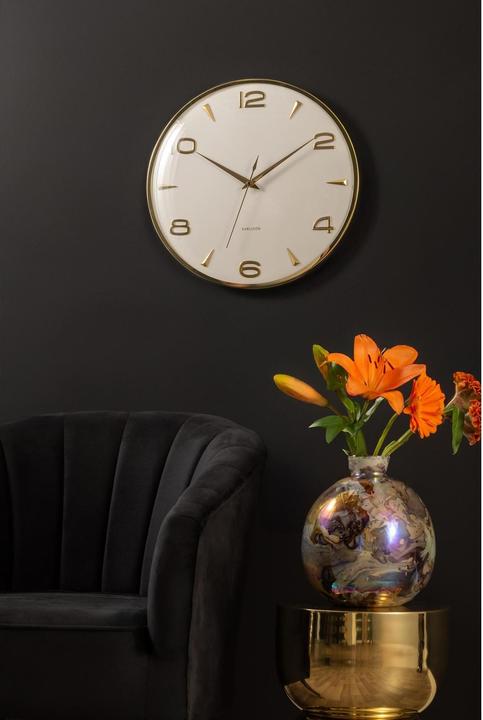 Produktbild Karlsson Wanduhr Sienna Glow White (40.60 cm)
