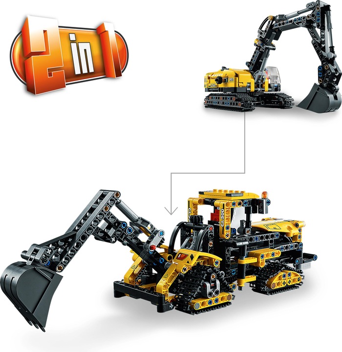 Actual product image LEGO Hydraulic excavator (42121, LEGO Technic)