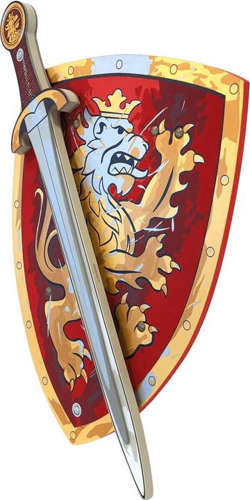 Immagine prodotto Liontouch Nobile cavaliere giocattolo con spada e scudo, rosso