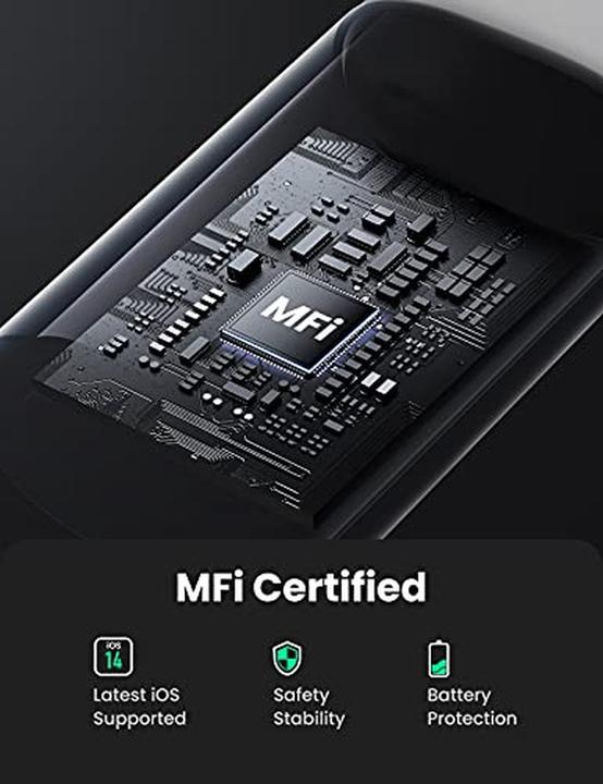 Produktbild Ugreen MFi -C auf -Ladekabel (1 m, USB 2.0, 18 W)